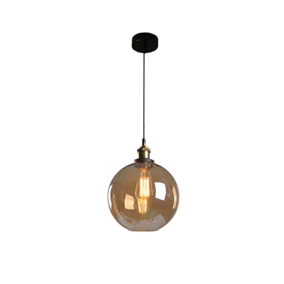 Nemsk | Nexlo Vintage Glass Pendant Light for Dining Rooms and Living Spaces
