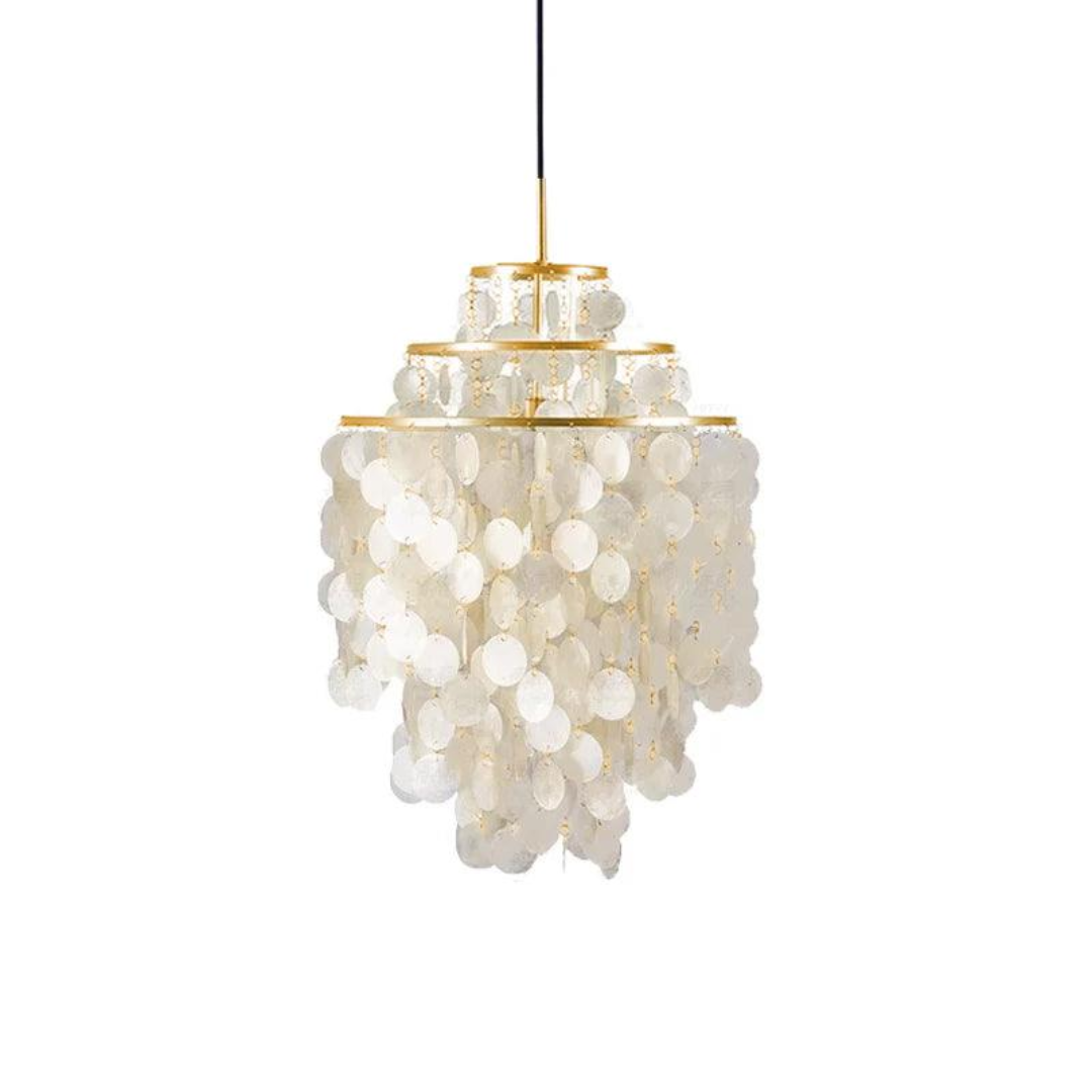 Nemsk | Marisol Seashell Pendant Light For Dining Rooms With Vintage Glow
