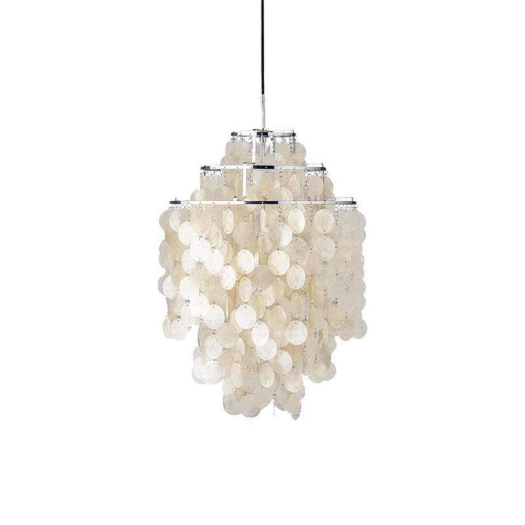 Nemsk | Marisol Seashell Pendant Light For Dining Rooms With Vintage Glow