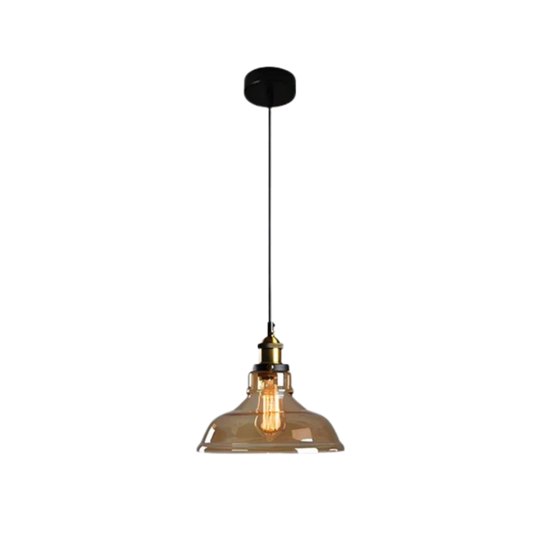 Nemsk | Nexlo Vintage Glass Pendant Light for Dining Rooms and Living Spaces