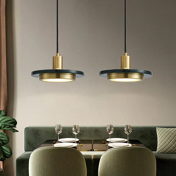 Nemsk | Alvara Modern Minimalist Marble Pendant Light for Kitchen