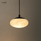 Nemsk | LumaNova Mini Mushroom Pendant Lamp With Alabaster Look
