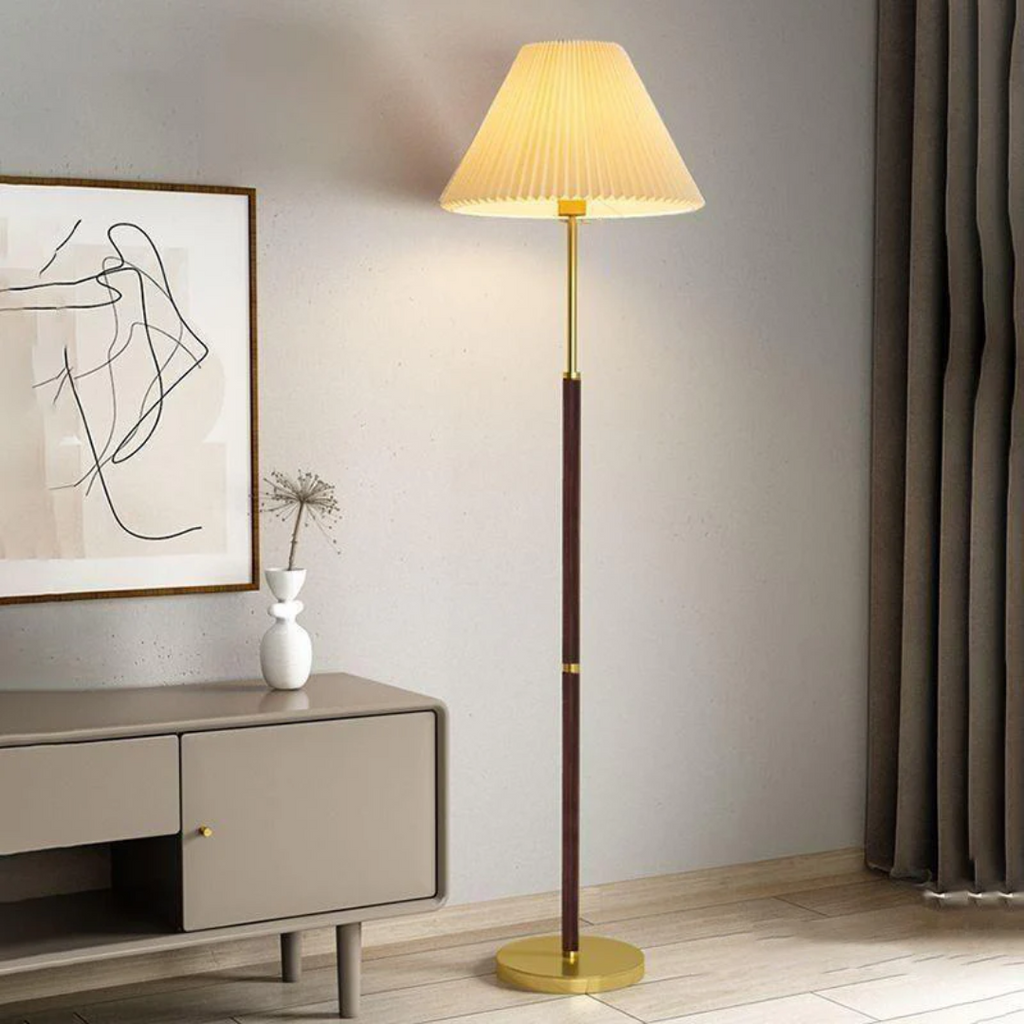 Nemsk | LumaNova Rice Paper Floor Lamp With Soft Ambient Glow