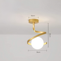 Nemsk | Aurelis Ambient LED Ceiling Light For Living Spaces