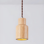 Nemsk | ArborLux Nordic Wood Pendant Light With Warm LED Glow for Dining