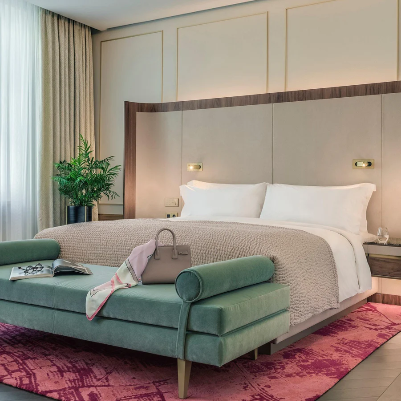 Nemsk | LumaForge Aurora LED Bedside Wall Lamp With Ambient Backlight