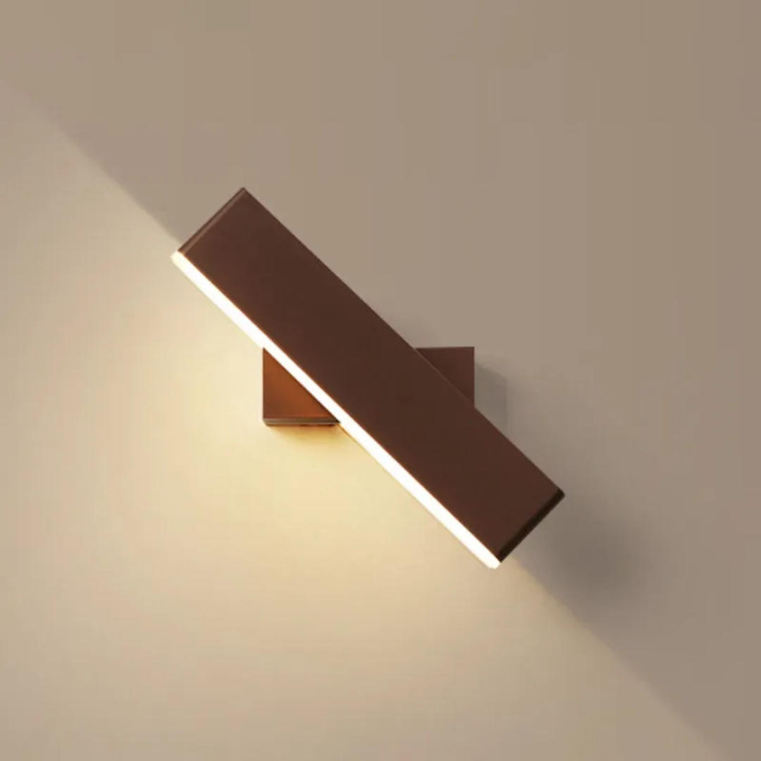 Nemsk | LumaNova Adjustable LED Wall Lamp with Rotating Head for Indoor Living Spaces