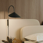 Nemsk | Lumisora Tilting Shade Wall Lamp For Bedroom And Living Room