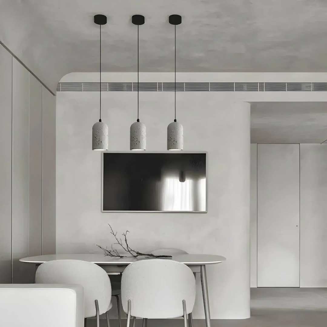 Nemsk | Cinderwell Cement Pendant Light For Dining And Living Rooms