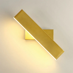 Nemsk | LumaNova Adjustable LED Wall Lamp with Rotating Head for Indoor Living Spaces