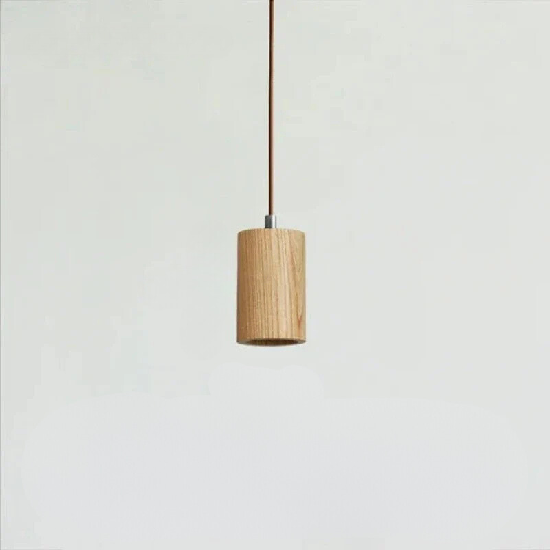 Nemsk | ArborLux Nordic Wood Pendant Light With Warm LED Glow for Dining