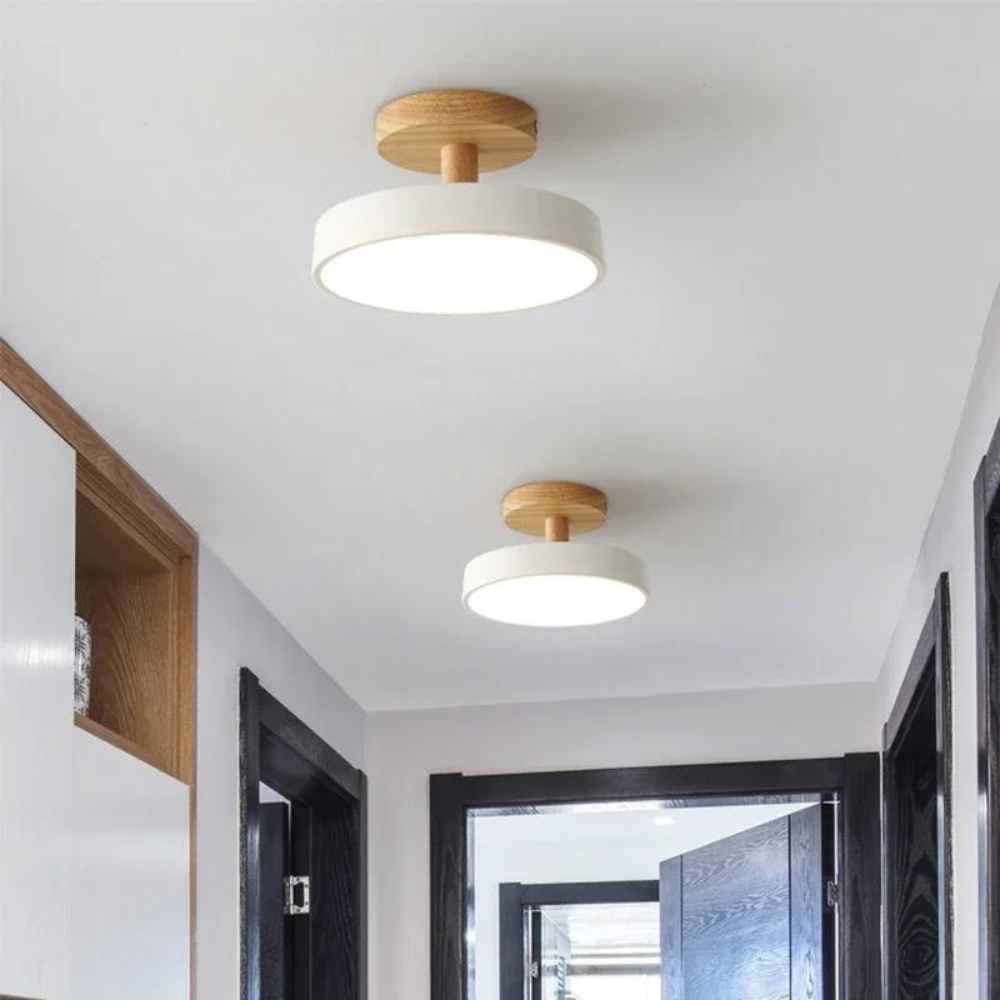 Nemsk | Lunara Compact Modern LED Ceiling Light With Warm Glow
