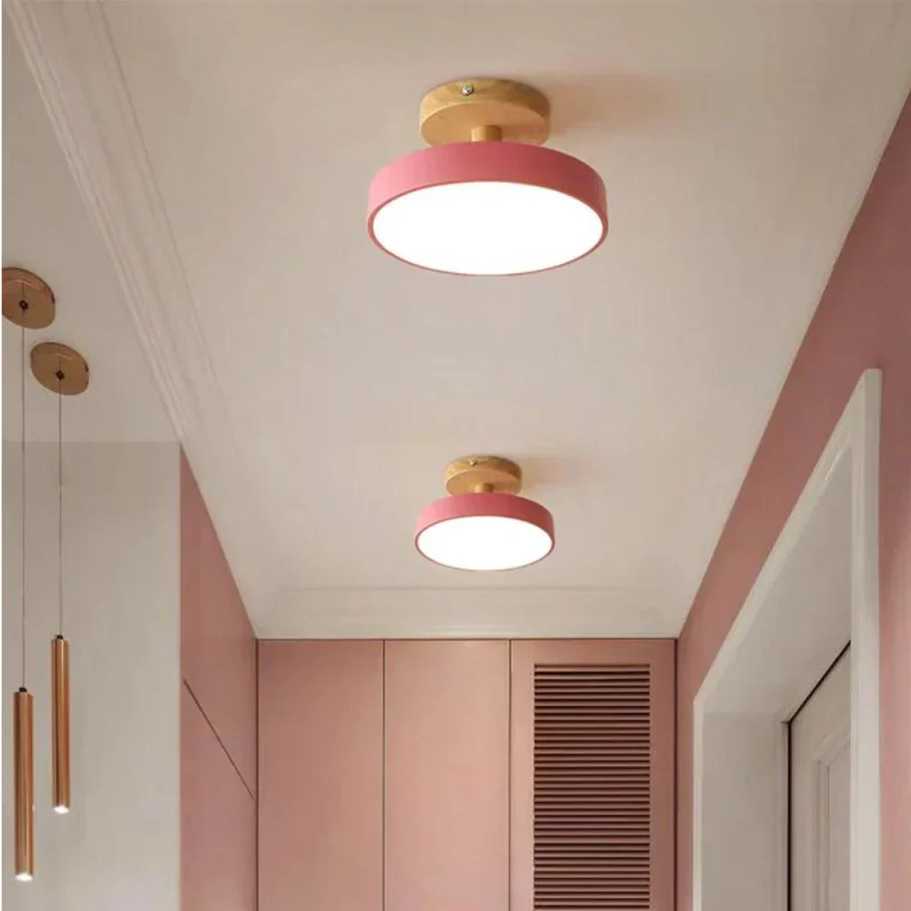 Nemsk | Lunara Compact Modern LED Ceiling Light With Warm Glow