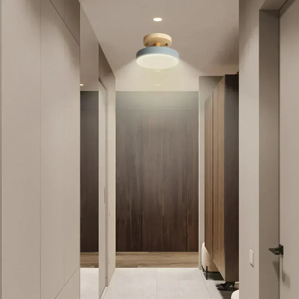 Nemsk | Lunara Compact Modern LED Ceiling Light With Warm Glow