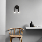 Nemsk | Asterra Metal Arch LED Wall Light for Ambient Glow