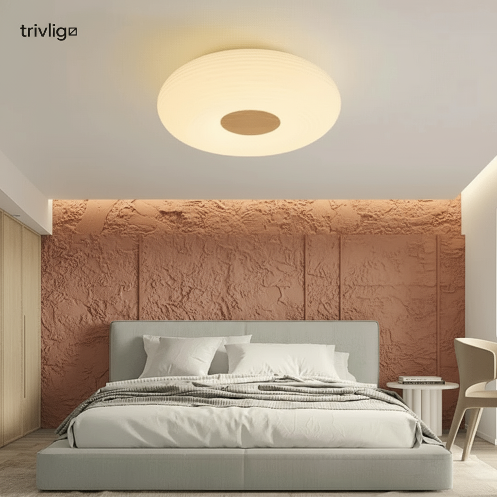 Nemsk | Lumora Modern LED Ceiling Light For Living Room And Bedroom