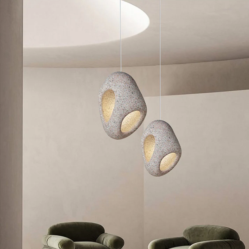 Nemsk | Sorelle | Handcrafted Wabi Sabi LED Pendant Ceiling Fixture