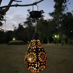 Nemsk | Noctara Black Stainless Steel Solar Garden Lamp With LED