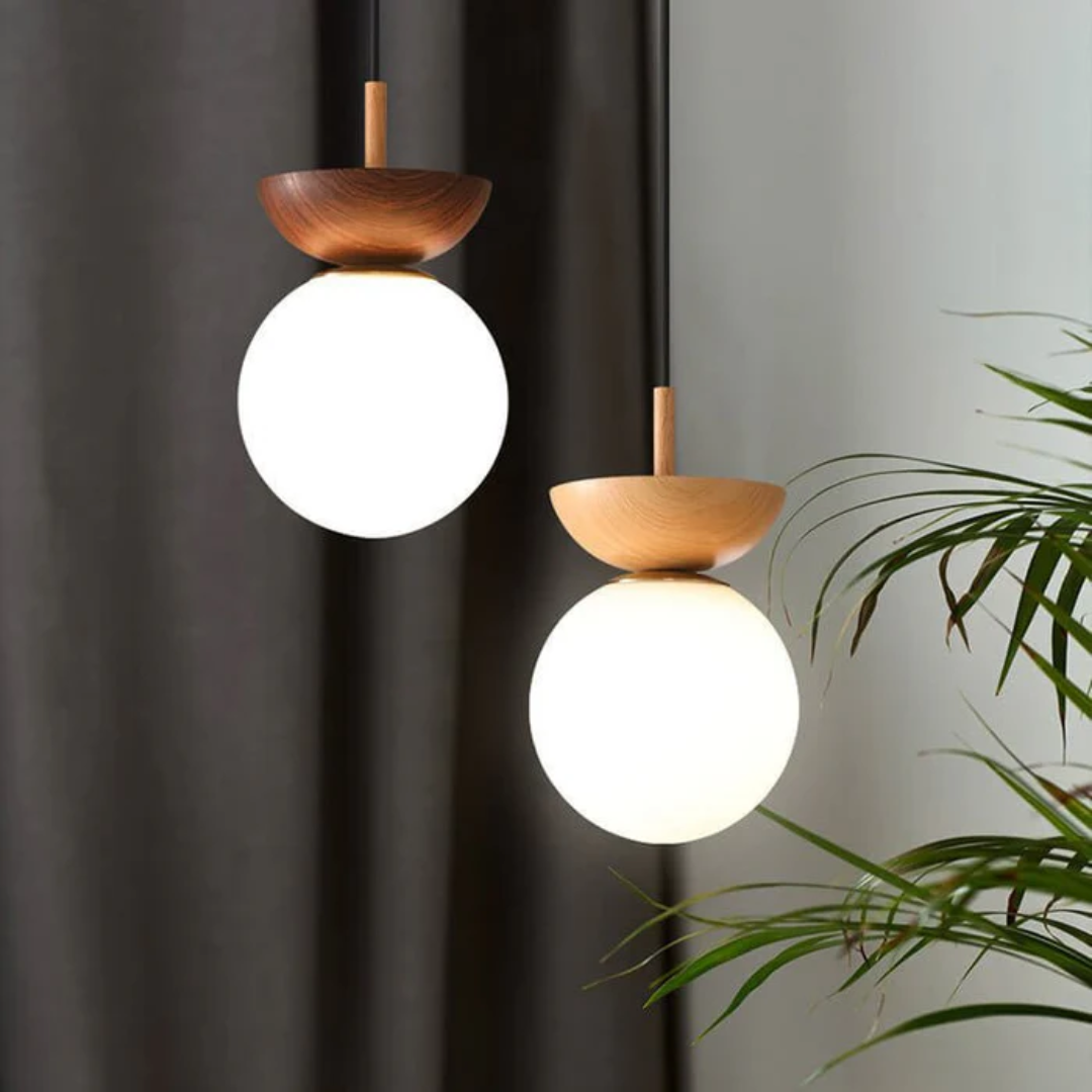 Nemsk | Kairo Lumen Japanese Dining Pendant Light With Three Color Temperatures