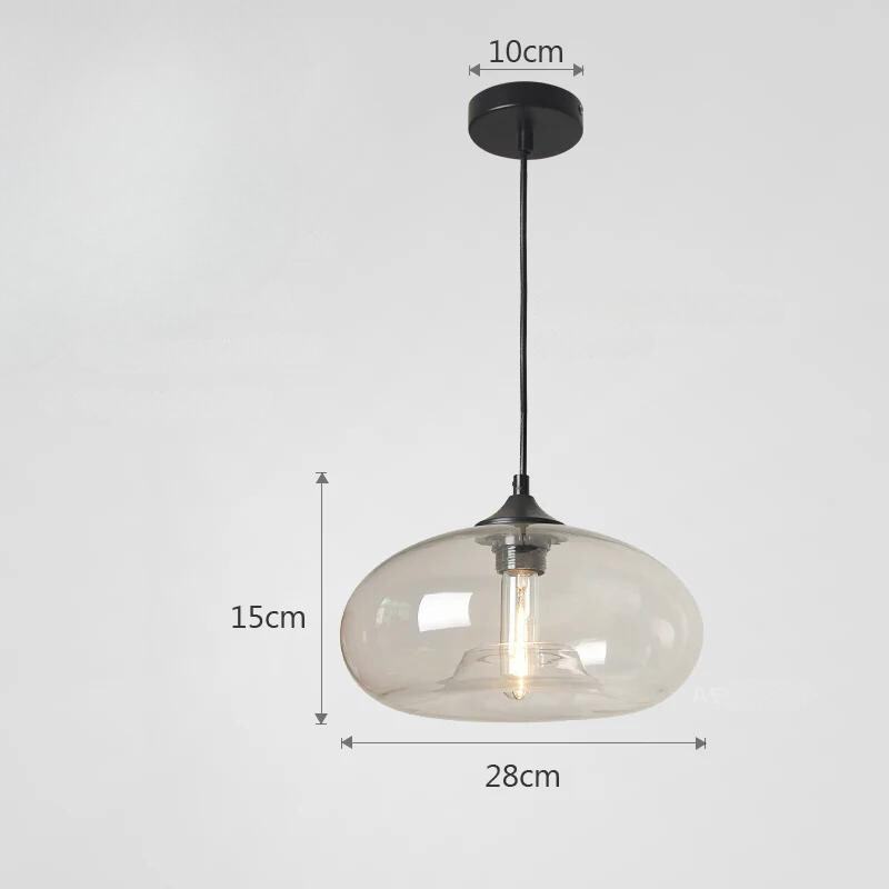Nemsk | NovaLume Glass Pendant Light In Retro Colorful Living Room Style