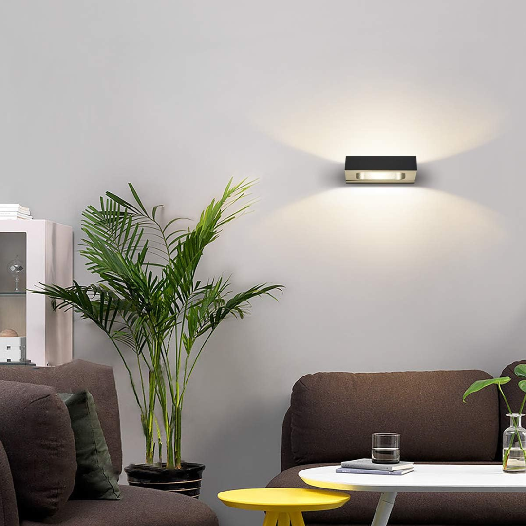 Nemsk | LumaNova Adjustable LED Wall Lamp With 360 Degree Rotating Head for Living Rooms