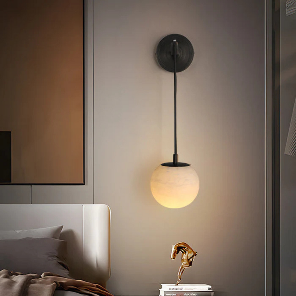Nemsk | LumenArc Minimalist Indoor LED Wall Light With Warm Glow