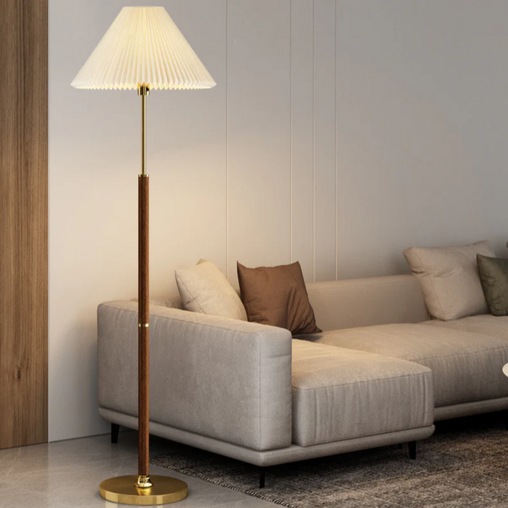 Nemsk | LumaNova Rice Paper Floor Lamp With Soft Ambient Glow