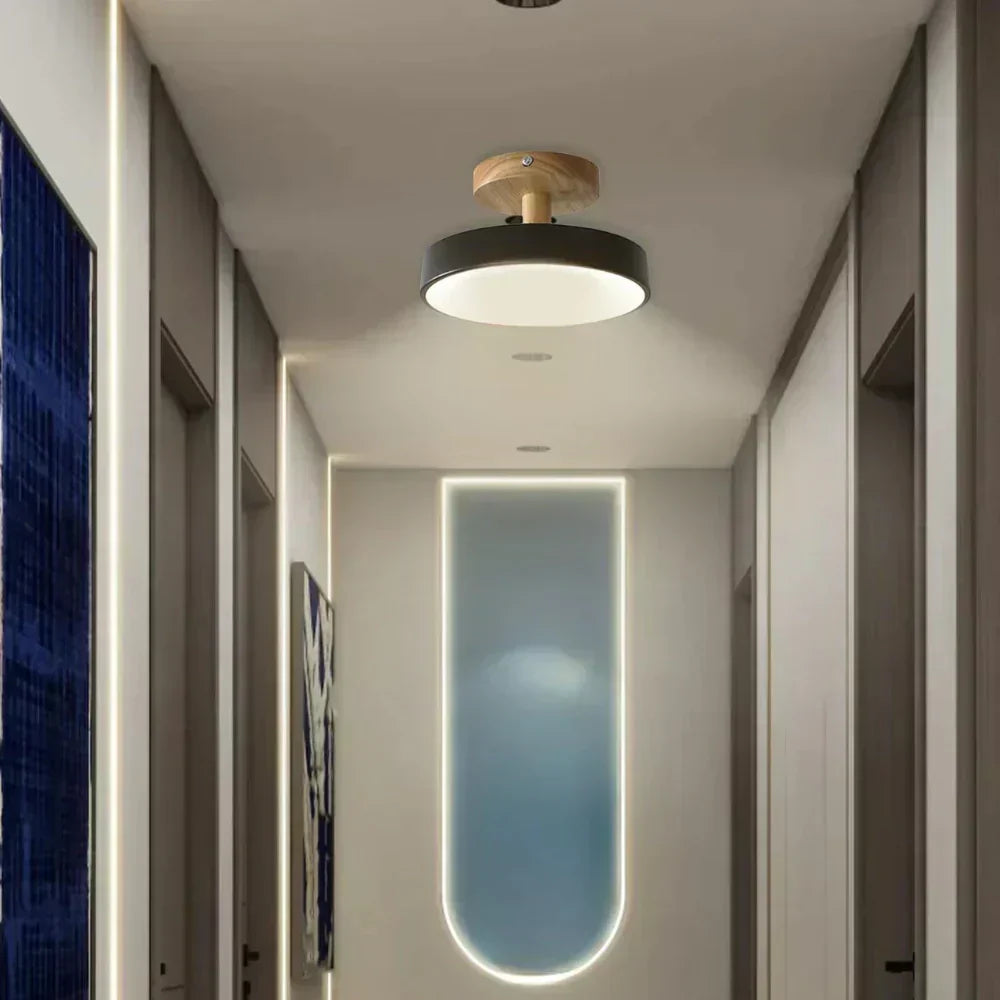 Nemsk | Lunara Compact Modern LED Ceiling Light With Warm Glow