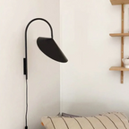 Nemsk | Lumisora Tilting Shade Wall Lamp For Bedroom And Living Room