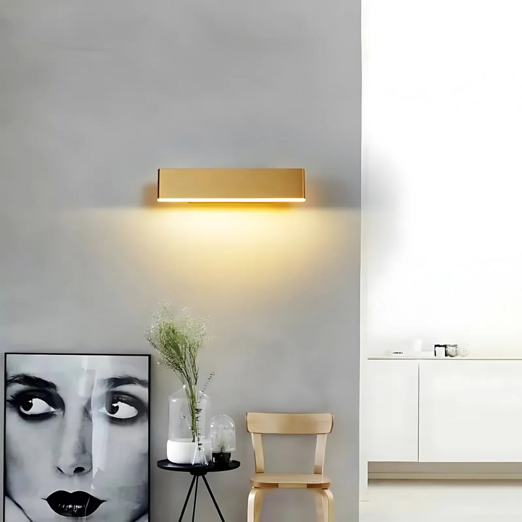 Nemsk | LumaNova Adjustable LED Wall Lamp with Rotating Head for Indoor Living Spaces
