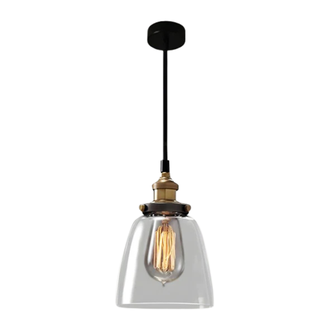Nemsk | Nexlo Vintage Glass Pendant Light for Dining Rooms and Living Spaces
