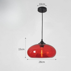 Nemsk | NovaLume Glass Pendant Light In Retro Colorful Living Room Style