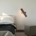 Nemsk | LumaNova Adjustable LED Wall Lamp with Rotating Head for Indoor Living Spaces