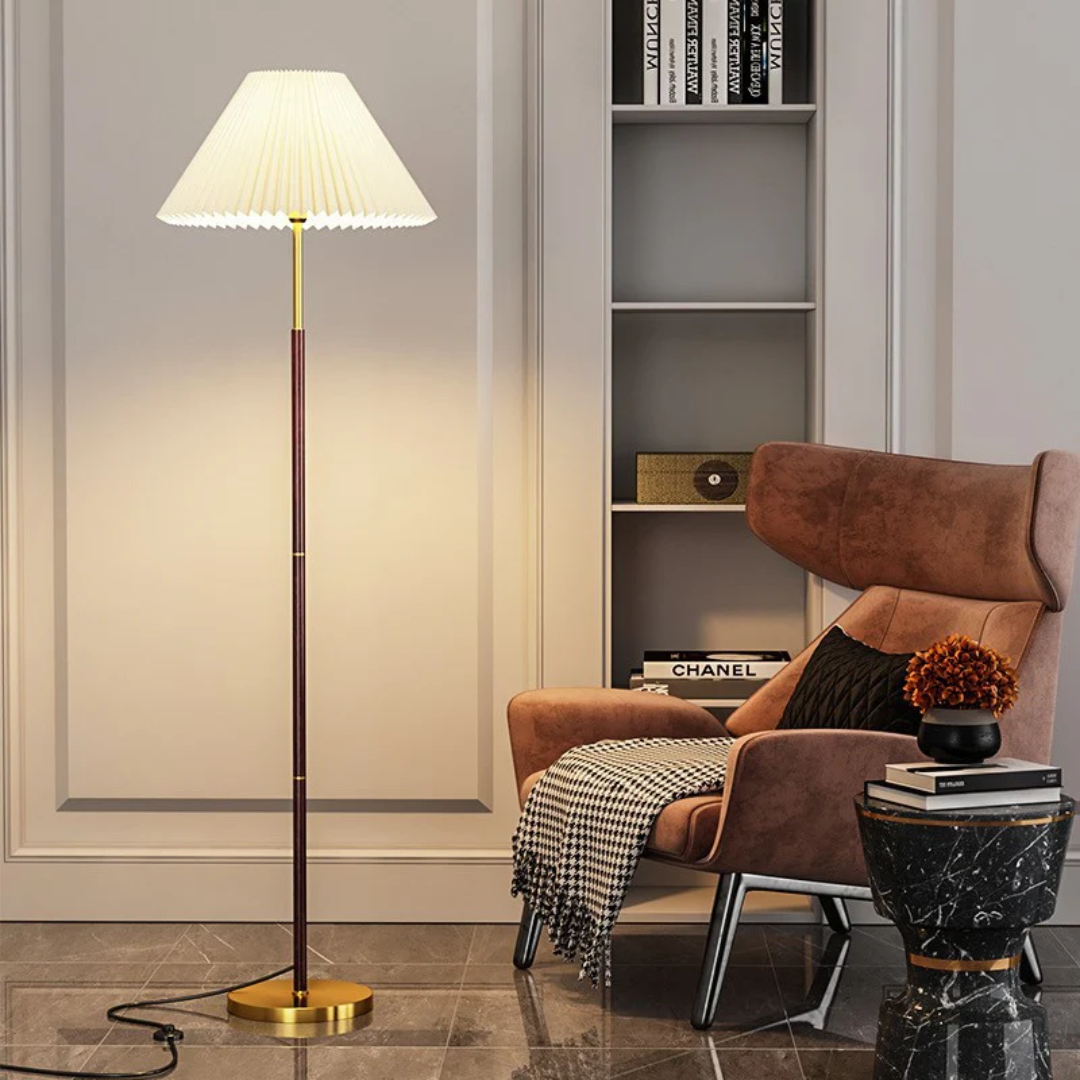 Nemsk | LumaNova Rice Paper Floor Lamp With Soft Ambient Glow