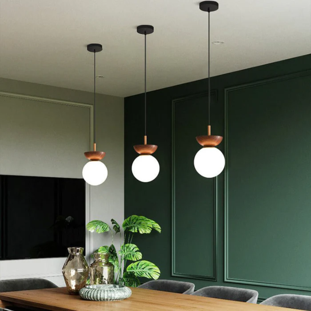 Nemsk | Kairo Lumen Japanese Dining Pendant Light With Three Color Temperatures