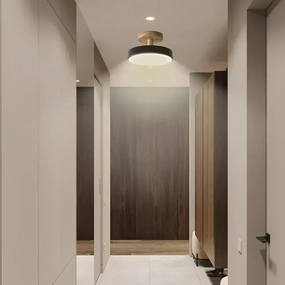 Nemsk | Lunara Compact Modern LED Ceiling Light With Warm Glow