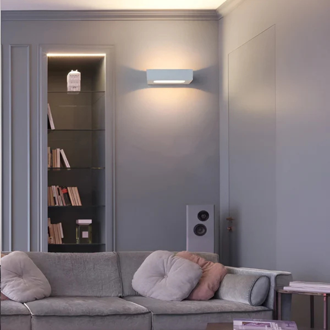 Nemsk | LumaNova Adjustable LED Wall Lamp With 360 Degree Rotating Head for Living Rooms
