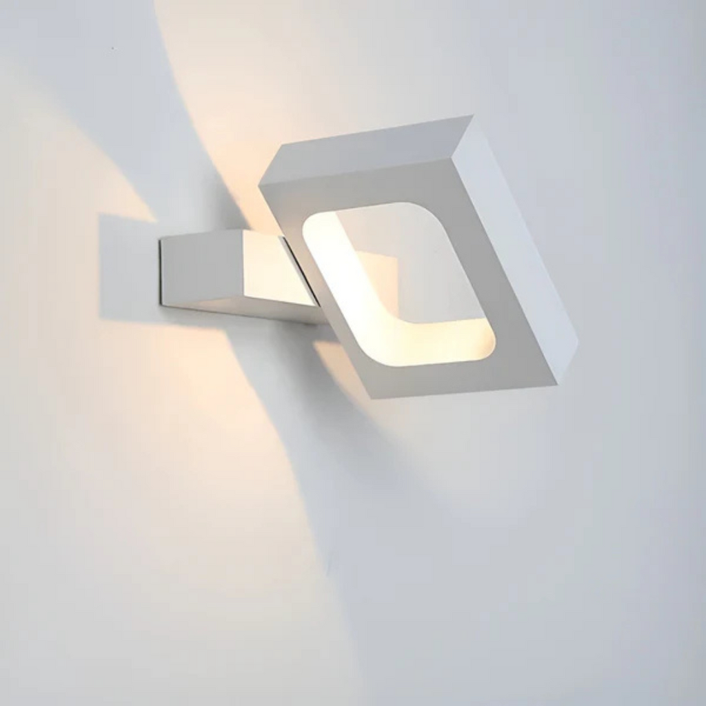 Nemsk | LumaNova Adjustable LED Wall Lamp With 360 Degree Rotating Head for Living Rooms