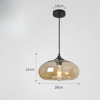Nemsk | NovaLume Glass Pendant Light In Retro Colorful Living Room Style