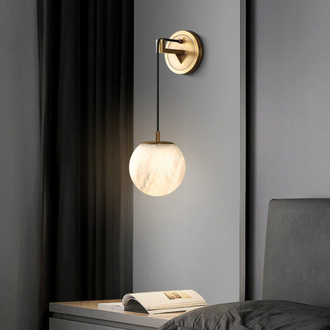 Nemsk | LumenArc Minimalist Indoor LED Wall Light With Warm Glow