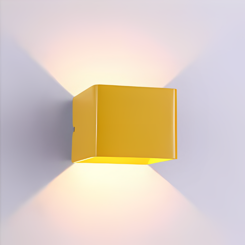Nemsk | NovaLuxe Square LED Wall Light for Modern Interiors