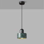 Nemsk | Lymera Marble Pendant Light With Brass Accents For Dining Rooms