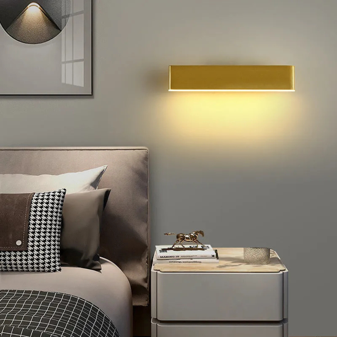 Nemsk | LumaNova Adjustable LED Wall Lamp with Rotating Head for Indoor Living Spaces