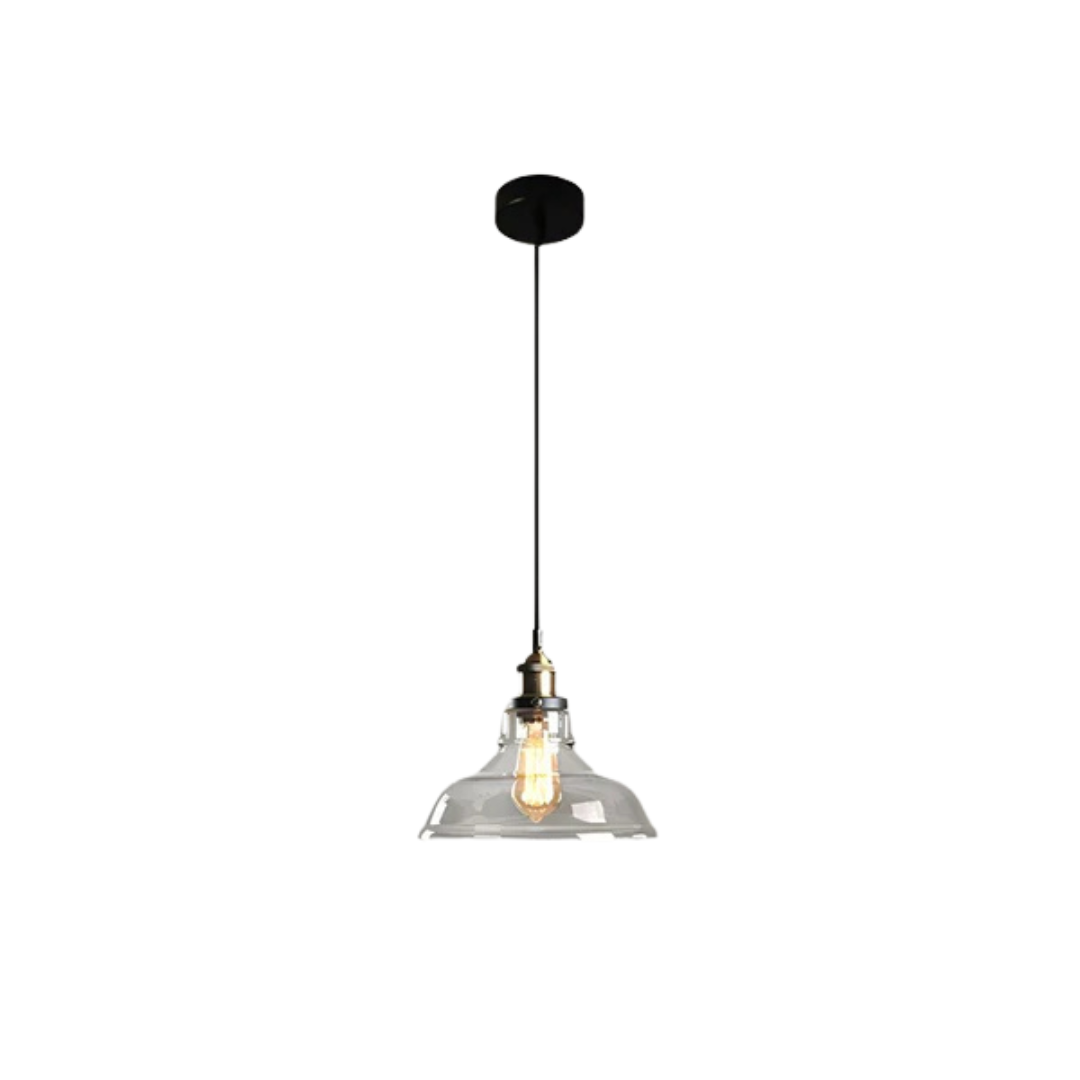 Nemsk | Nexlo Vintage Glass Pendant Light for Dining Rooms and Living Spaces