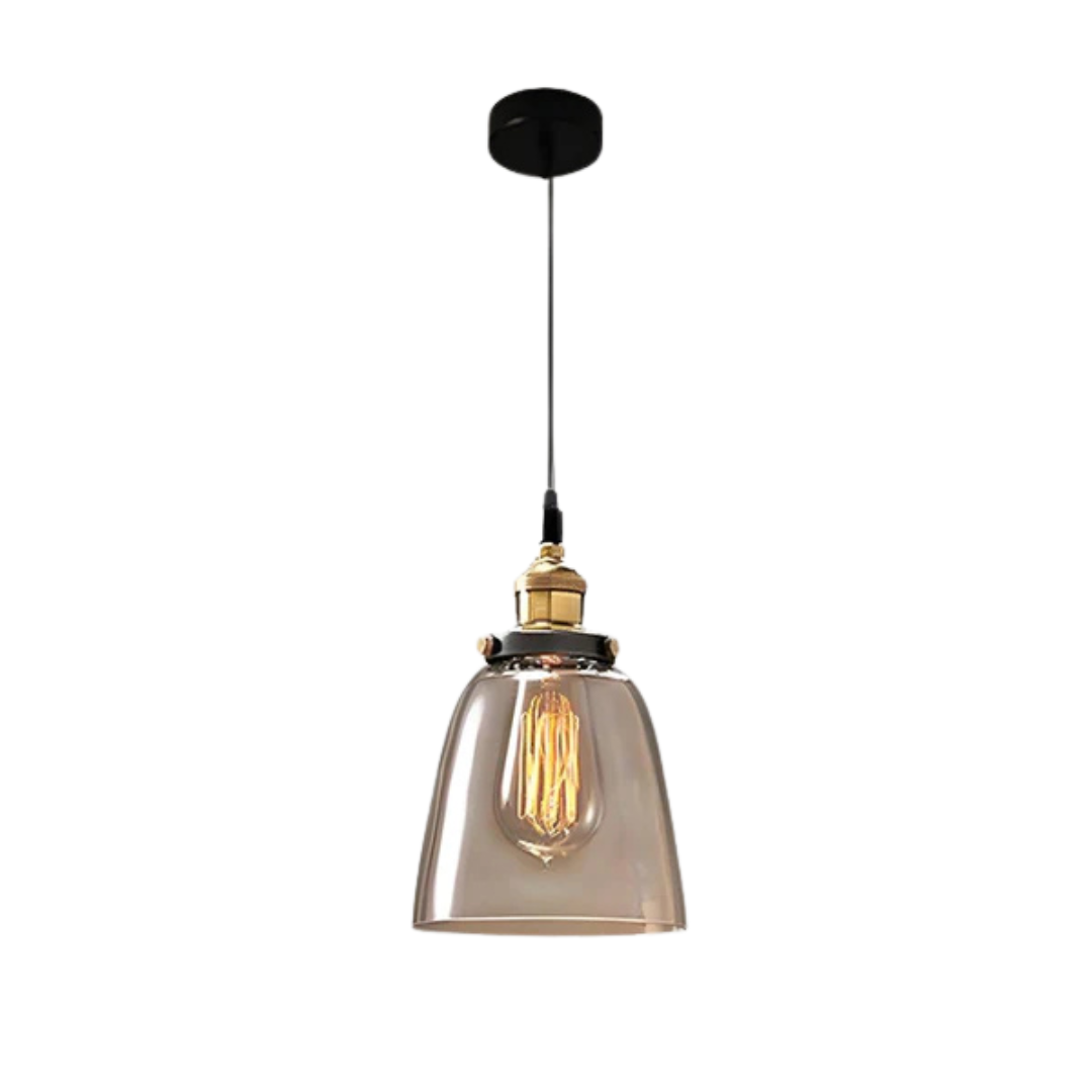 Nemsk | Nexlo Vintage Glass Pendant Light for Dining Rooms and Living Spaces