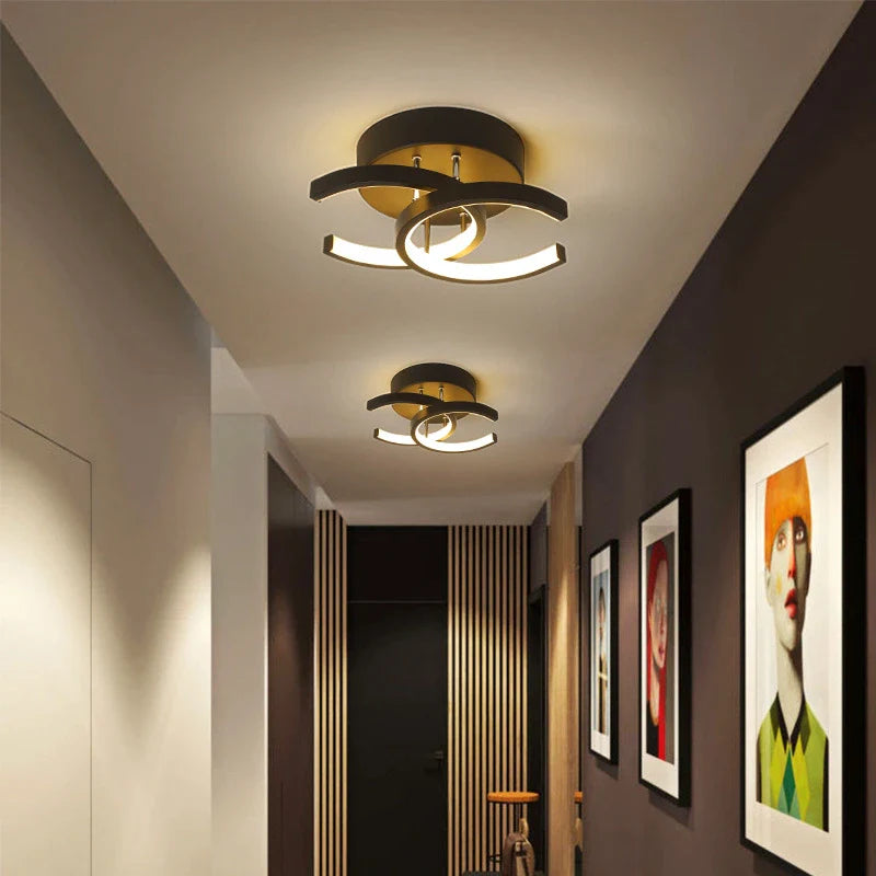 LumaNova Modern LED Ceiling Light for Minimalist Interiors