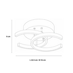 LumaNova Modern LED Ceiling Light for Minimalist Interiors