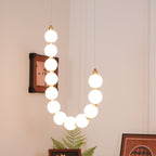Nemsk | Lirena Messing Akryl Kandelaber Med Perle Inspirerte Paneler