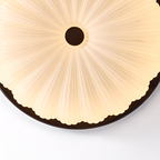 Nemsk | Alderon Vintage Wood LED Ceiling Light With Classic American Style