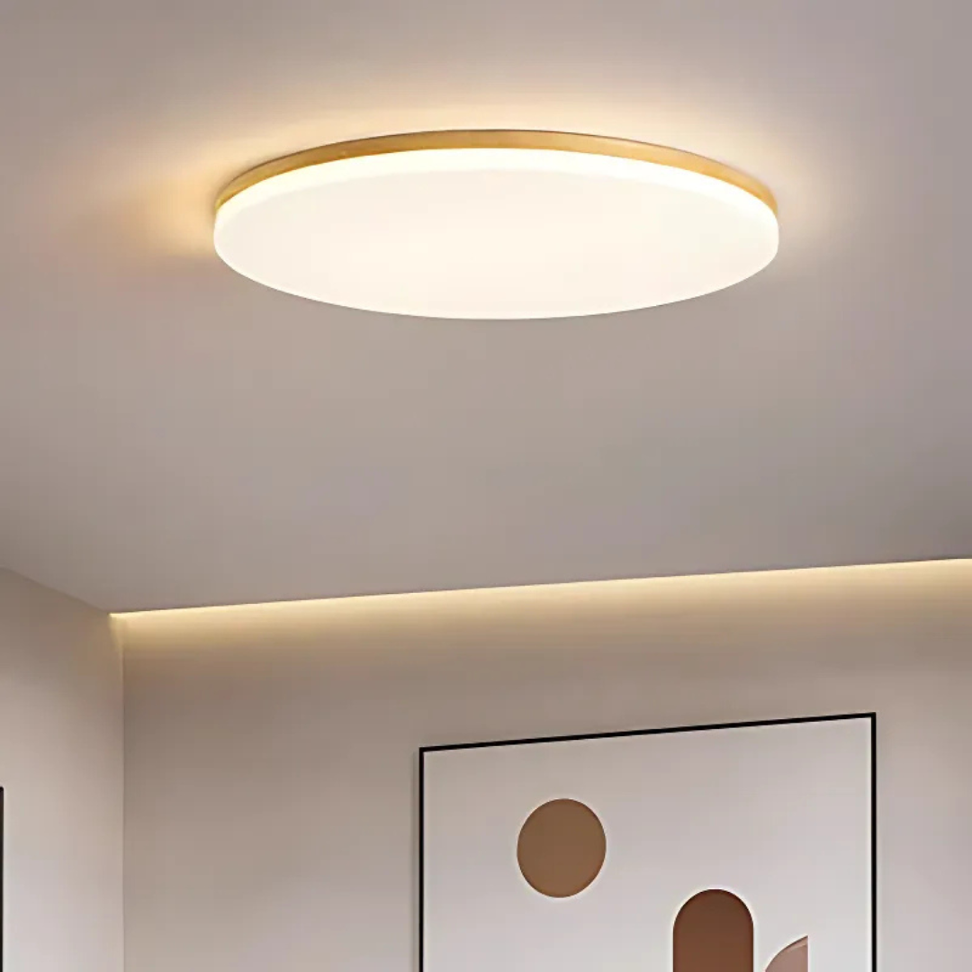 Lumenara Round LED Ceiling Light for Living Room Energy Efficiency